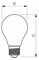 PHILIPS-LM LED-Lampe FM E27 A60 7W 2700K CorePro LEDBulbND 7-60W E27 WW A60 ws E