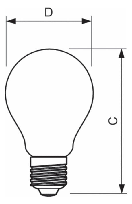 PHILIPS-LM LED-Lampe FM E27 A60 7W 2700K CorePro LEDBulbND 7-60W E27 WW A60 ws E
