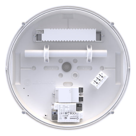 LEDVANCE LED-Anbauleuchte 12,5-19,5W ws BLKH RD EL 300 P 19.5W MS 840 WT 3000-40