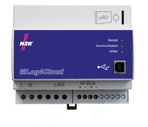 NZR Energiemanagement direkt MLog4Cloud Datenlogger für die Clou
