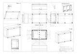 SPELSBERG Leergehäuse ST/Kst IP67 geschl TG PC 2516-9-to B252xH162xT90mm
