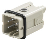 WEIDMÜLLER Kontakteinsatz Stift 4p 16A HDC HA 4 MS Schraub 400V 0,5-2,5qmm