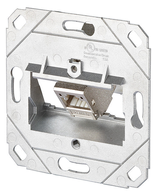 METZ CONNECT Anschlussdose Cat6A 1xRJ45 130B12D11200-E Kanaleinb schräg