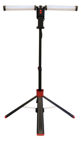 MEGATRON LED-Bauleuchte 80W 5000K 9000lm HELFA MT69054 IP54 Kst m.Steckd