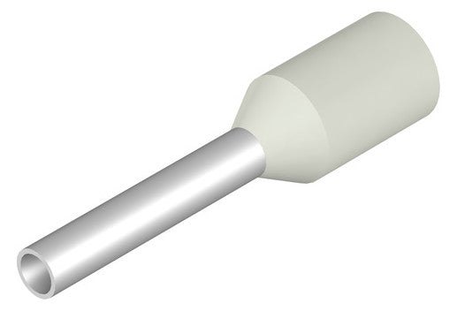 WEIDMÜLLER Aderendhülse 0,75qmm 8mm isol H0,75/14 W PP ws Cu Standard verzinnt