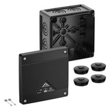 SPELSBERG Abzweigkasten 127x127mm Kst sw Abox Pro 060-L/sw IP66/IP67/IP69 IK09