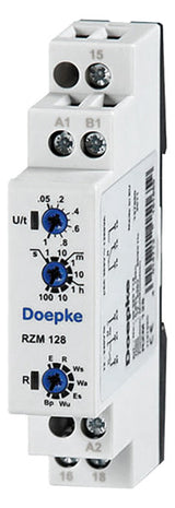 DOEPKE Zeitrelais 12-240V/AC 0.1s-100h RZM 128 ansprVerz rückfVerz einschWisch