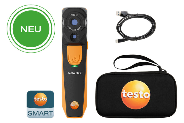 TESTO Set Wärmebildkamera testo 860i Smartphones 0563 0860