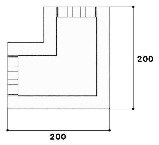 GGK Flachwinkel GEB-K UT/OT 60x130mm Kst BR 60x130/80-FW sw unbeh RAL9005