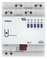 THEBEN Schaltaktor KNX C-Last REG 4TE 4f RM 4 I KNX 10A 3680W 110-240V
