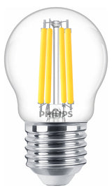 PHILIPS-LM LED-Lampe FM E27 P45 3,4W ws MAS VLE LEDLusterD3.4-40W E27 P45 9 2700