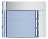 LEGRAND Tastenmodul Bus 3RT gr SFERA ALLMETAL Bticino 352031 115x91x11m