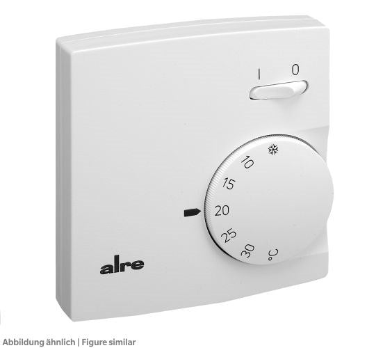 Raumthermostat Alre RTBSB-001.026 1 Wechsler, 1 Schalter Ein/Aus