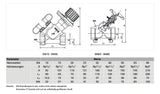 Honeywell Kombi-2-Plus V5032-B Strang.- u Absperrv., R2, Kvs 41,5 | V5032Y0050B