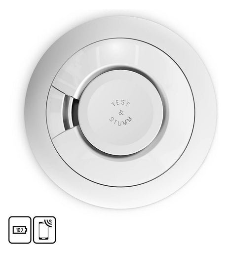 EI ELECTRONIC Rauchmelder 10er-Pack 3VDC VdS ws autark 10J Ei650i-10P