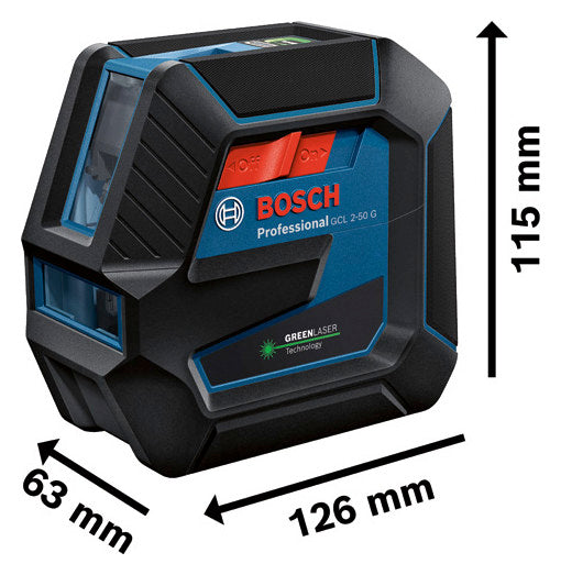 BOSCH-EW Messlaser Kl.2 20m Professional GCL 2-50 G