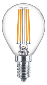 PHILIPS-LM LED-Kugellampe FM E14 P45 ws CorePro LEDLusterND6.5-60W P45 E148 6,5W