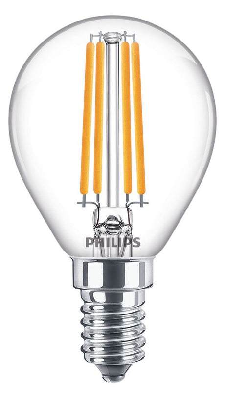 PHILIPS-LM LED-Kugellampe FM E14 P45 ws CorePro LEDLusterND6.5-60W P45 E148 6,5W