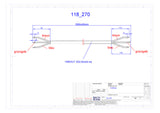 BACHMANN Netzanschlussleitung 1,5m 16A 118.270 3x2,5qmm ws IP20 Aderendh PVC