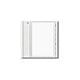 SIEDLE Ruftastenmodul Bus 1RT ws TM 700-1-0 W 99x99x26mm