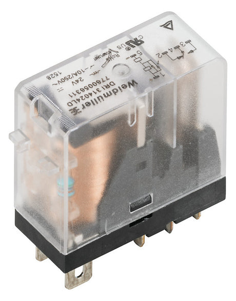 WEIDMÜLLER Schaltrelais 184-253V/AC 1W DRI314730L IP20 13x31x28mm Steckanschl