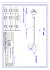 BACHMANN Netzanschlussleitung 5m 16A ws 305.276 3x1,5qmm IP20 Aderendh 0-70°C