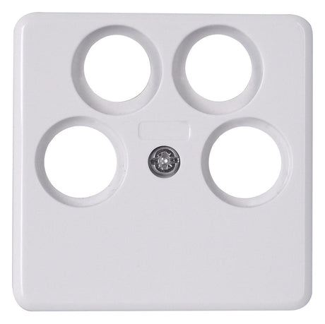 KOPP Zentralplatte Sat/TV/Radio 4f arkws HK02 370013008 Schraubbef