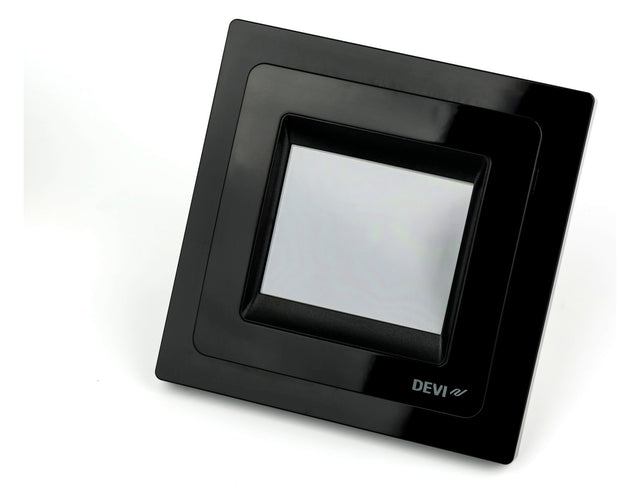 DEVI Raumthermostat 230V 16A IP21 DEVIreg Touch m.Display Sensor extern