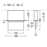 ZUMTOBEL LED-Sicherheitsleuchte 2,4W EB ARTSIGN 75 P MRC ECD SR SP2-E002-D 35lm