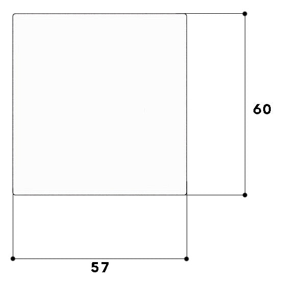 GGK Endstück LF-K 60x60mm li/re Kst sbr LFG 60x60-ES RAL8014 unbeh