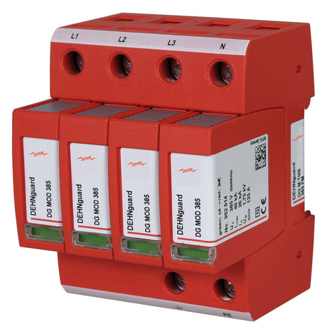DEHN SE Überspannungsableiter 230VAC 4TE DG M TNS 385 FM Netzform-TN-S 1,75kV