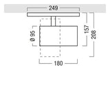 ZUMTOBEL LED-Schienenstrahler 35W Konv VIVO II V2 M 2200-DELIC SWI TEC WFL BK B