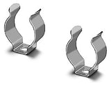 HOUBEN Haltefeder chr ST für T5 109685