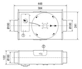 MAICO Rohrventilator  100mm 230V 0,06W EFR 10 220cbm/h VA 50°C