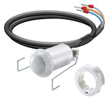 ESYLUX Präsenzmelder 360° UP opal IP65 Compact MINI PD-C 360i/6 mini Präsenzmel