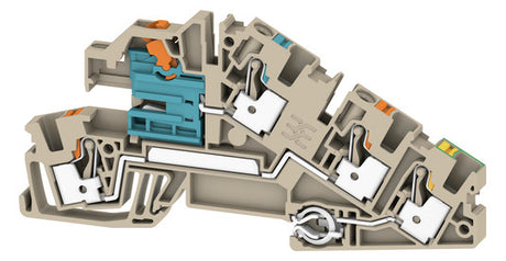 WEIDMÜLLER Installationsklemme 30A 3pot AITB 4 BB NDT-L-PE 0,5-6qmm bg