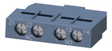 SIEMENS Hilfsschalterblock 1S 1Ö 3A/AC 3RV2901-1E Frontbef Schraub