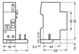 SIEMENS FI-Schutzschalter A 2p 440V 40A 5SM2322-6 0,03A 2TE REG 10kA 1kA/stoß
