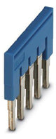 PHOENIX Querverbinder 5p bl steckb isol FBS 5-6 BU 32A m.Berühr.schutz