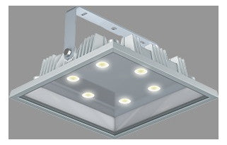 NORKA LED-Anbaustrahler 305W Konv 6LEDs CENTAURUS 520, Sicherheits-Abschl. alu