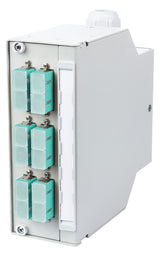 METZ CONNECT LWL-Patchpanel 6f SC-D OM3 15024A5BA06-E Hutschiene m.Pigtails