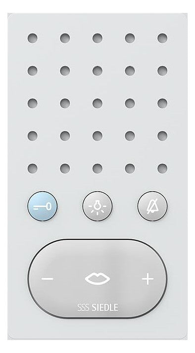 SIEDLE Freisprechtelefon Bus AP ws Standard BFS 850-02 W 91x164x27mm
