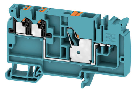 WEIDMÜLLER Verteilerblock 0,5-10qmm 5kl AAP12 10/4X2.5 LO-LI BL/OR 1Etage bl