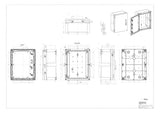 SPELSBERG Schaltschrank Kst IP66 unbeh GEOS-S 4050-22-to/SH B400xH500xT226mm