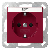 GIRA Steckdose 1f rt glz UP m.BS IP20 System 55 4462108