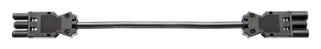 BACHMANN Verbindungskabel 3p H05VV-F sw 375.050 1,5qmm L300mm