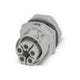 PHOENIX Gerätebuchse 5p ger Einb/steck IPD W 5P2,5 F M25 GY Federzug 600V