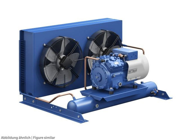 Verfl.-Satz Bock SHAX 34e/215-4L halbhermetisch, luftgekühlt, R134a/R404A