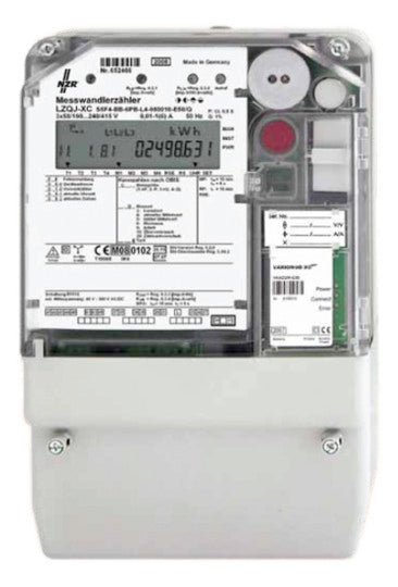 NZR Messwandlerzähler B 1A elektr digi LZK-XC, Kombizähler,3x230/400V 5//1 geei