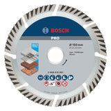 BOSCH-EW Diamant-Trennscheibe 150x10mm 2608615061 f.Backstein f.Beton f.Metall
